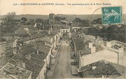 33 Gironde CPA  FRANCE 33 "Sauveterre de Guyenne, vue panoramique prise de la Porte Saubotte"