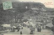 73 Savoie CPA FRANCE 73 "Albertville, Pont des Adoubes et château Gravin" .