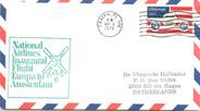 1 Er Vol LETTRE 1 ER VOL / USA "Tampa / Amsterdam, 8 mai 1978"