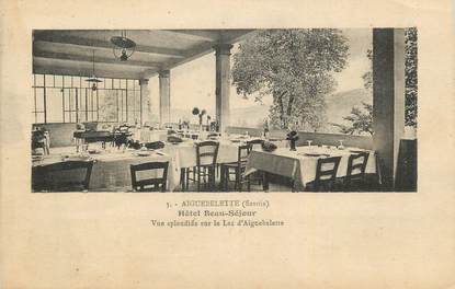 CPA FRANCE 73 "Aiguebelette, Hôtel Beau Séjour".