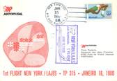 1 Er Vol LETTRE 1 ER VOL / USA "New York / Bahamas, 10 octobre 1971"