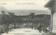 73 Savoie CPA FRANCE 73 "Aix les Bains, Le Revard, terrasse du restaurant et la chaîne des Alpes".