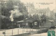 73 Savoie CPA FRANCE 73 "Aix les Bains, Gare du Revard et hôtel Bernascon".