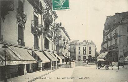 CPA FRANCE 73 "Aix les Bains, La Place Carnot".