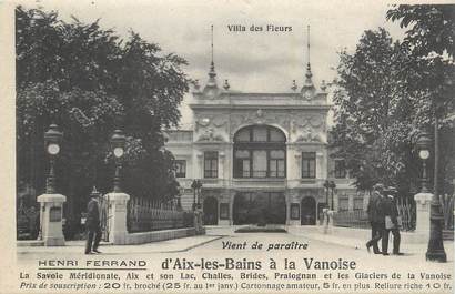 CPA FRANCE 73 "Aix les Bains, Villa des fleurs".