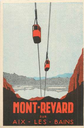 CPA FRANCE 73 "Aix les Bains, Le Mont Revard".