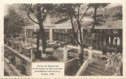 CPA FRANCE 73 "Barberaz, Salles de restaurant et terrasse du Mont Carmel".