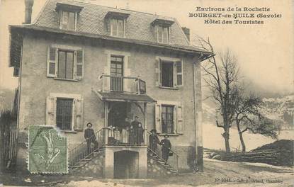 CPA FRANCE 73 "Bourget en Huile, Hôtel des Touristes".