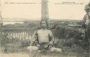 Asie CPA INDOCHINE "Tonkin, lieutenant du Dé Tham exposé après sa mort 1909"