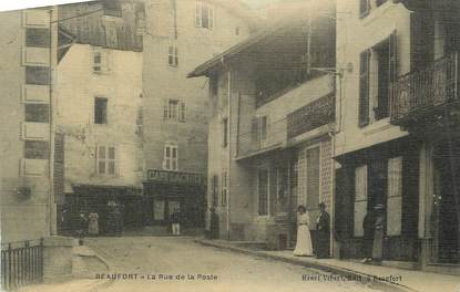 CPA FRANCE 73 "Beaufort, Rue de la Poste".