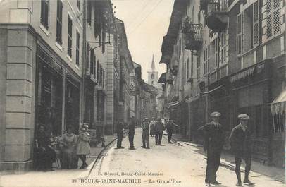 CPA FRANCE 73 "Bourg St Maurice,La grande rue".