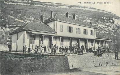 CPA FRANCE 73 "Chindrieux, L'école des garçons".