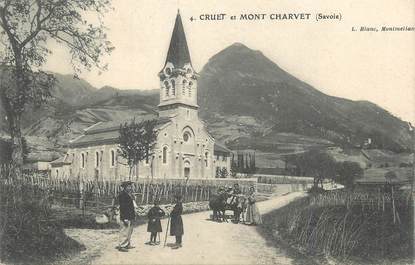 CPA FRANCE 73 "Cruet et Mont Charvet".