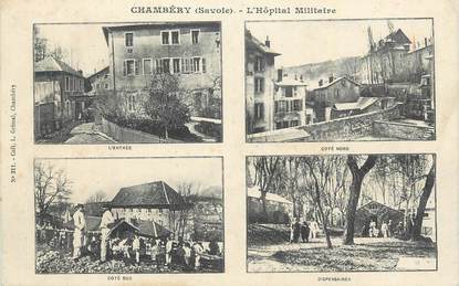 CPA FRANCE 73 "Chambéry, L'Hôpital militaire".