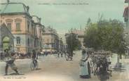 73 Savoie CPA FRANCE 73 "Chambéry, Place de l'Hôtel de Ville et rue Favre".