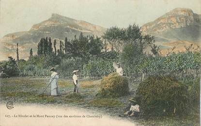 CPA FRANCE 73 "Environs de Chambéry, Le Nivolet et le Mont Pennay".