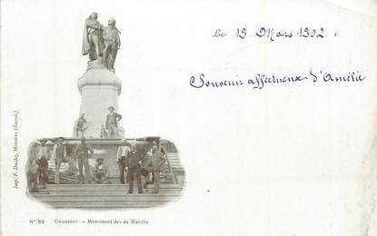 CPA FRANCE 73 "Chambéry, Monument des de Maistre".