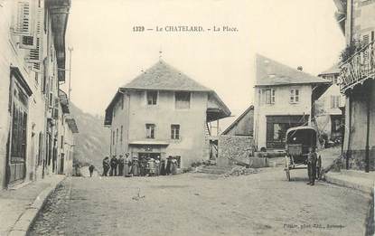 CPA FRANCE 73 "Le Chatelard, La place".