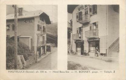 CPA FRANCE 73 " Hauteluce, Hôtel Beau Site".