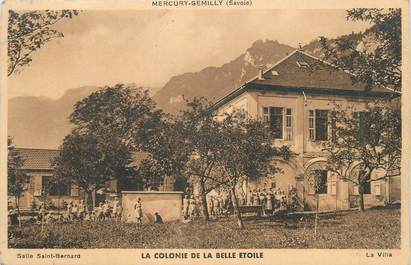 CPA FRANCE 73 " Mercury Gemilly, La colonie de la Belle Etoile".