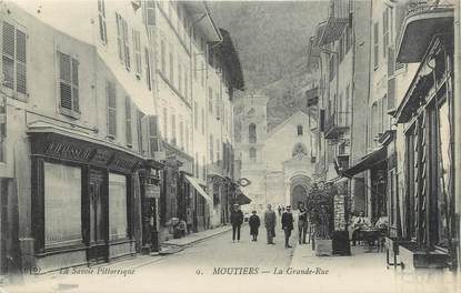 CPA FRANCE 73 "Moutiers, La grande rue".