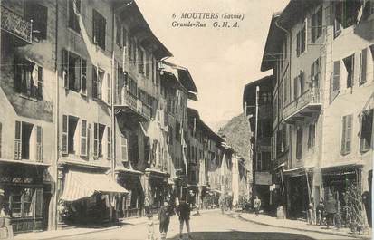 CPA FRANCE 73 "Moutiers, Grande rue".