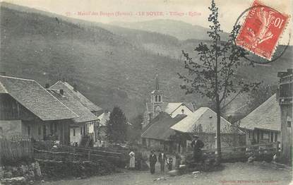 CPA FRANCE 73 "Le Noyer, Village, église".