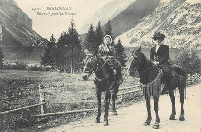 CPA FRANCE 73 " Pralognan, En route pour la Vanoise".