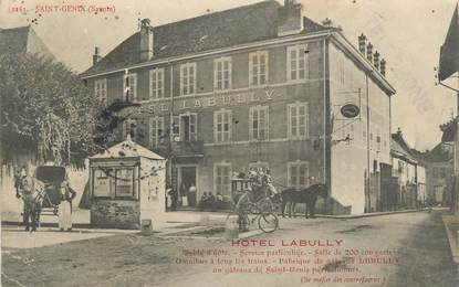 CPA FRANCE 73 "St Genix sur Guiers, Hôtel Labully".