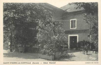 CPA FRANCE 73 "St Pierre de Curtille, Hôtel Dunand".