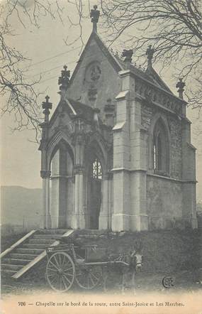 CPA FRANCE 73 "Entre St Jeoire et les Marches, Chapelle".