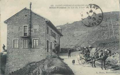 CPA FRANCE 73 "St Pierre d'Albigny, Hôtel Pension du Col du Frêne".