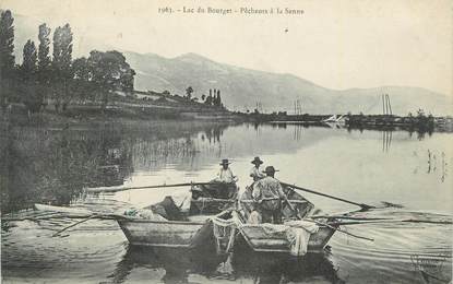 CPA FRANCE 73 "Lac du Bourget, Pêcheurs à la senne".