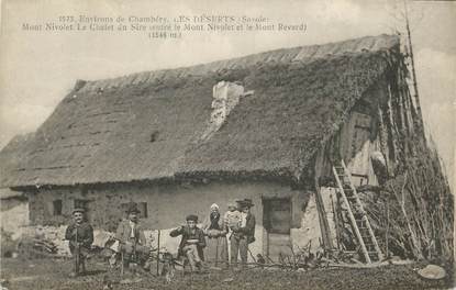 CPA FRANCE 73 "Les Déserts, Mont Nivolet, le chalet de Sire".