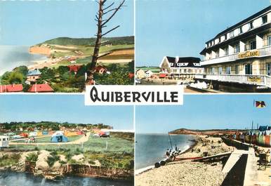 CPSM FRANCE 76 "Quiberville sur Mer, Vues".