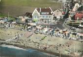 76 Seine Maritime CPSM FRANCE 76 "Quiberville sur Mer, La plage et les hôtels".