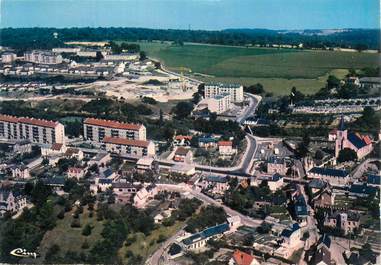 CPSM FRANCE 76 "Le Trait, Vue aérienne".