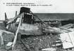 CPSM FRANCE 76 "Saint Aubin sur Mer, Le treuil à bâteaux détruit par la tempête de 1977".