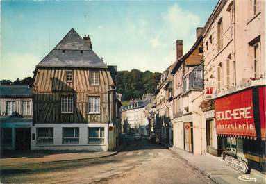 CPSM FRANCE 76 "St Saens, Rue du Général de Gaulle".