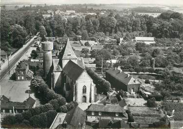 CPSM FRANCE 76 "St Nicolas d'Alliermont, L'église".