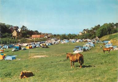 CPSM FRANCE 76 " Veulettes, Le camping".