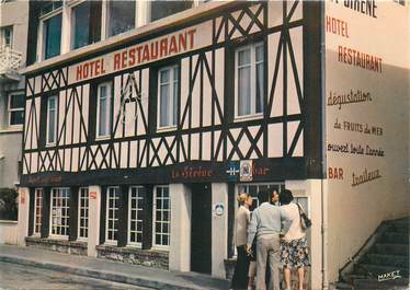 CPSM FRANCE 76 " Yport, Bar hôtel restaurant traiteur La Sirène".