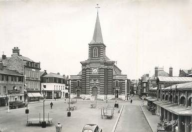 CPSM FRANCE 76 " Yvetot, Place de l'église".