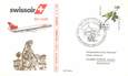 LETTRE 1 ER VOL / INDES "Colombo / Zürich, 30 mars 1982"