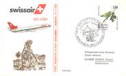 1 Er Vol LETTRE 1 ER VOL / INDES "Colombo / Zürich, 30 mars 1982"