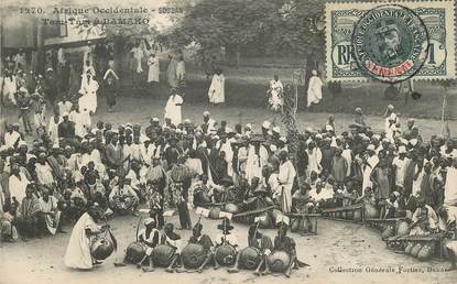 CPA SOUDAN "Tam Tam à Bamako" / FORTIER