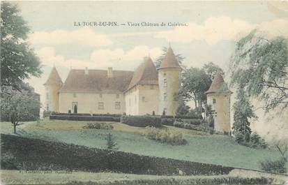 CPA FRANCE 38 "La Tour du Pin, Le château de Cuirieu".
