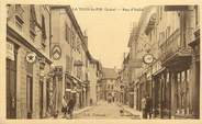 38 Isere CPA FRANCE 38 "La Tour du Pin, Rue d'Italie".