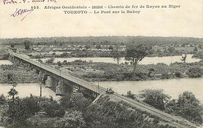 CPA SOUDAN "Toukoto, le pont sur le Bakoy" / FORTIER