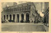 38 Isere CPA FRANCE 38 "La Tour du Pin, Les halles et la rue d'Italie".